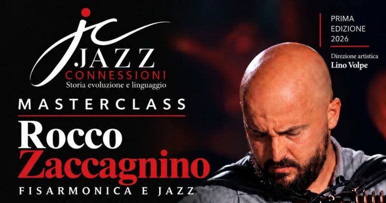 Rocco Zaccagnino Masterclass: quattro paesi, quattro tradizioni musicali, uno stesso strumento: la fisarmonica.