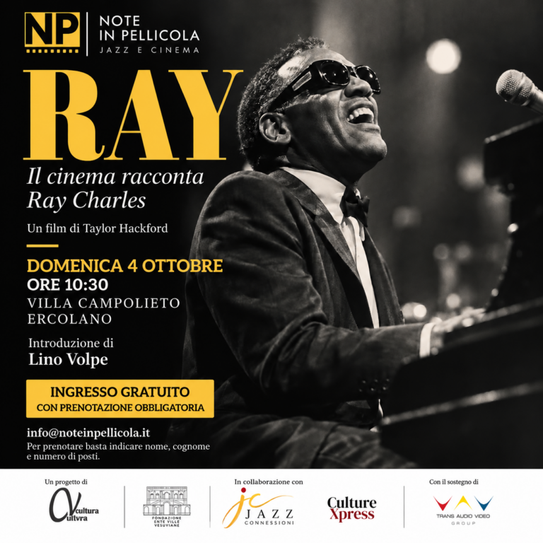 NOTE IN PELLICOLA 2026 – Jazz e Cinema